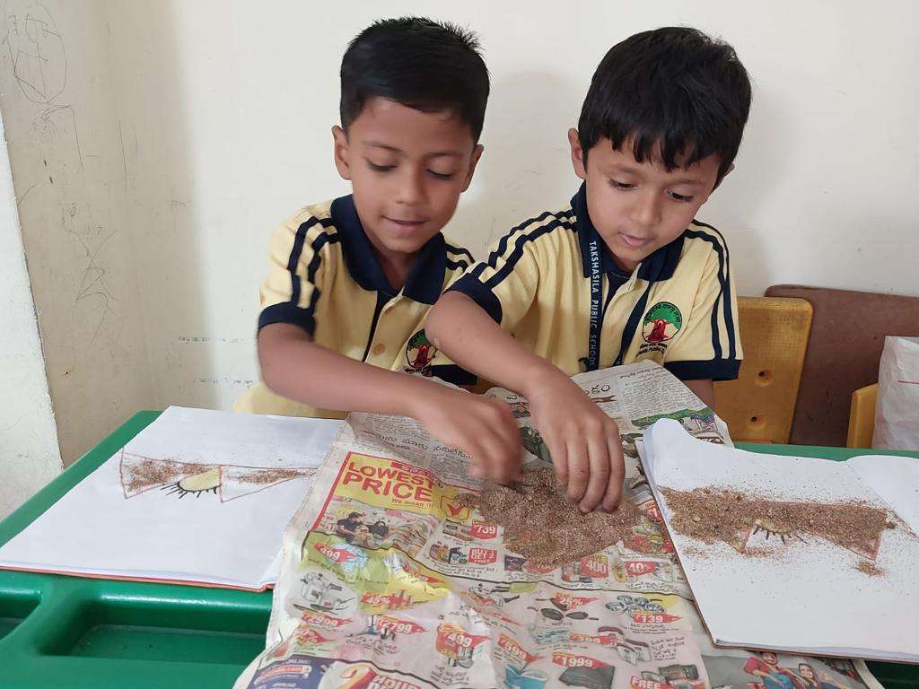 Read more about the article SAND PASTING ACTIVITY: PRE-PRIMARY: